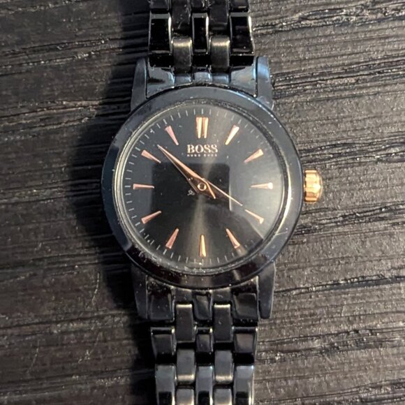 Hugo Boss Women's Black Bracelet Watch - Picture 1 of 3